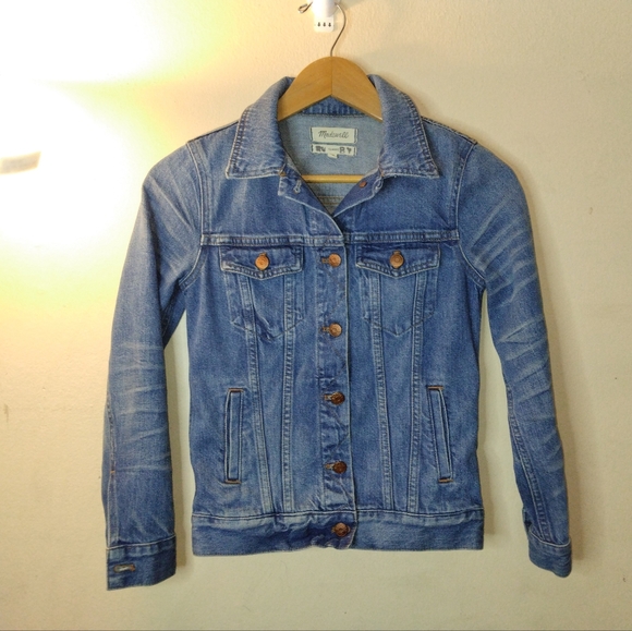 Madewell Classic Denim Jacket Size XS - Picture 4 of 10